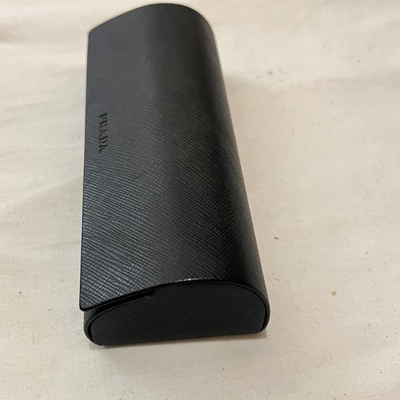 Prada Black Flip Top Clamshell Protective Eyeglasses / Sunglasses Case - Picture 11 of 13